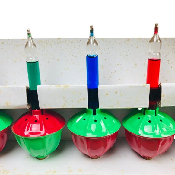 Vintage NOMA Christmas Bubble Lights Set Of 14 Retro Decor New Never Used Tested - Picture 4 of 6